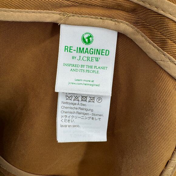 J. Crew Alfie‎ Gramercy twill Blazer Long Four Sleeve Button Size 2 - Picture 7 of 12